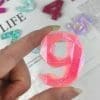 Resin & Epoxy : Alpha Diamond Keychain Silicone Mould