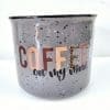 CoffeeMugCoff1Trans 3D UV Stickers : Coffee Themed 4 Sticker Combo (Code Coff1)