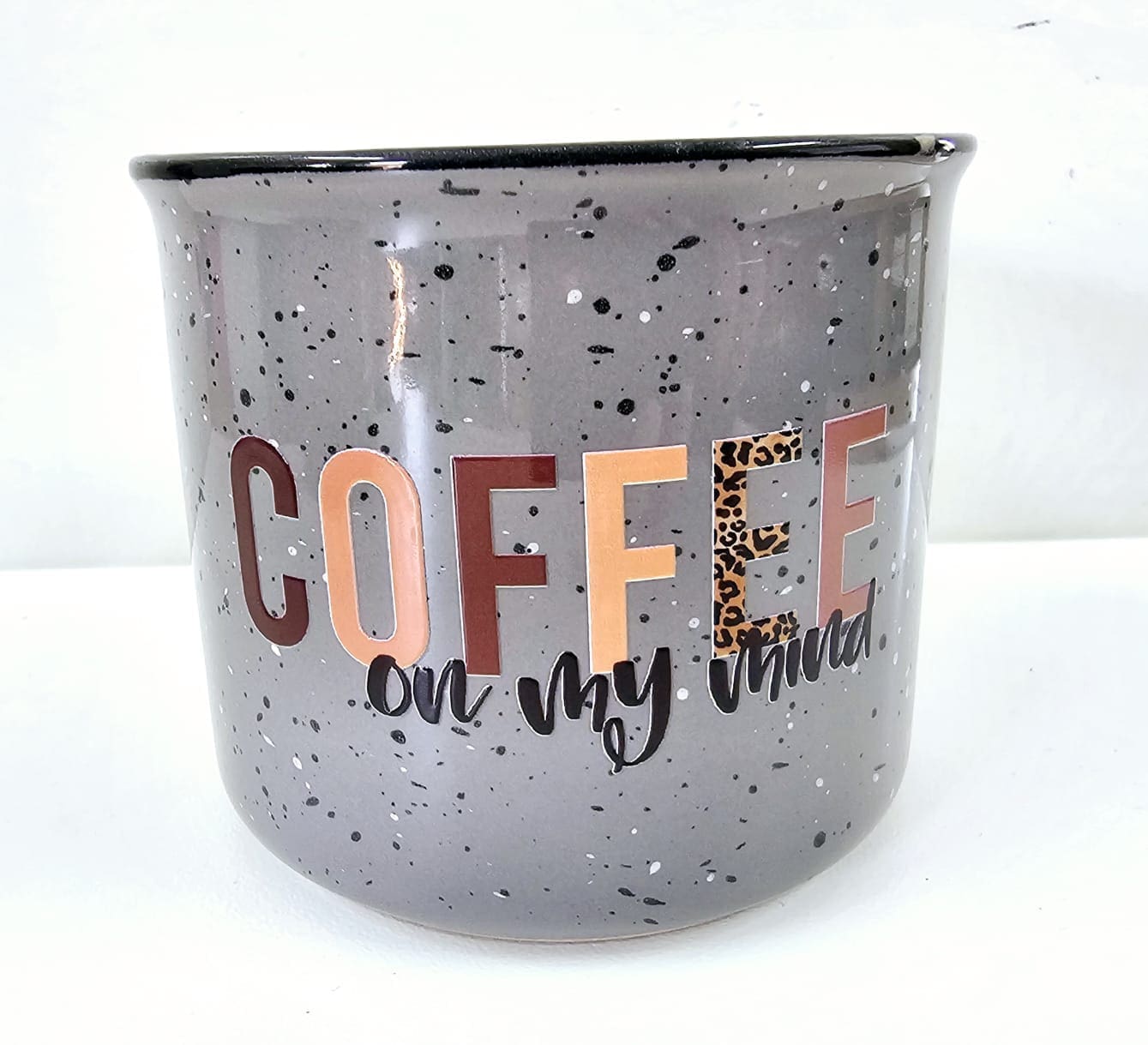 CoffeeMugCoff1Trans 3D UV Stickers : Coffee Themed 4 Sticker Combo (Code Coff1)