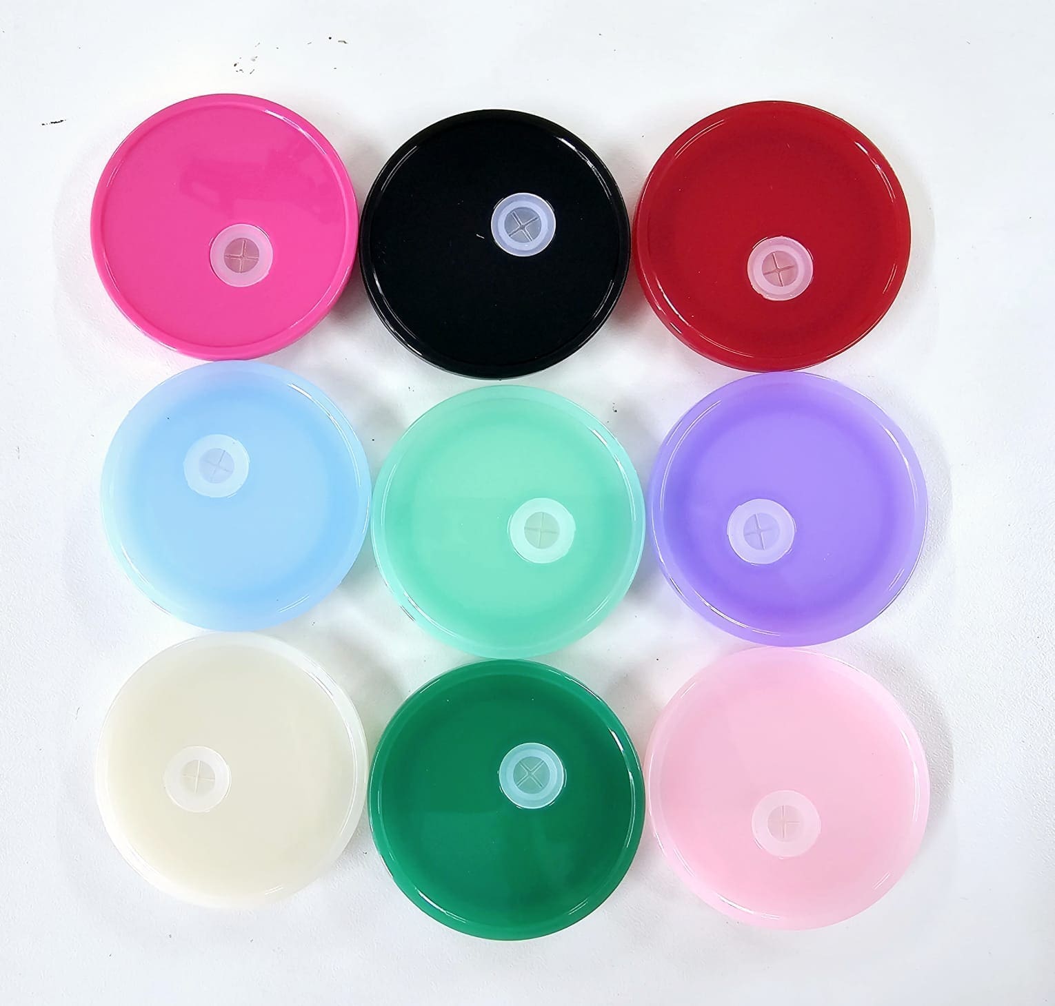 16oz Plastic Coloured Replacement Lids2 Consumables : 16oz Cola Glass (Libbey) Coloured Replacement Plastic Lids