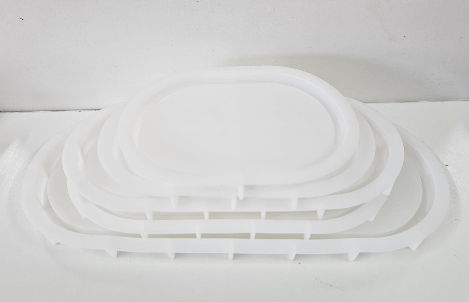 OvalTray2 Resin & Epoxy : Oval Tray Moulds (5 Different Sizes)
