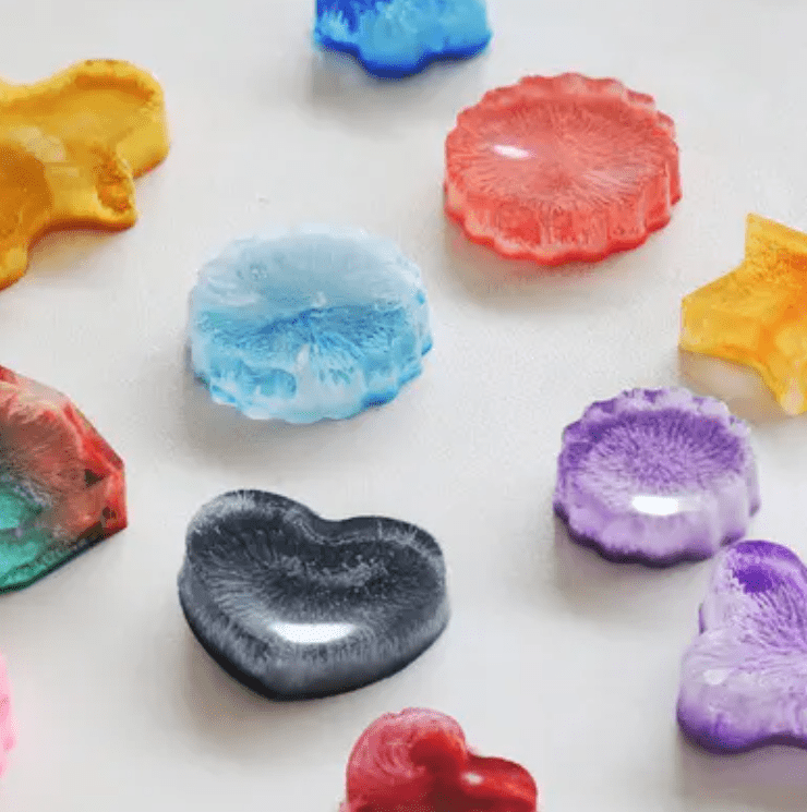 Alchololo Ink Resin Supplies : 24color 10ml Alcohol Ink Diffusion Resin Pigment Set