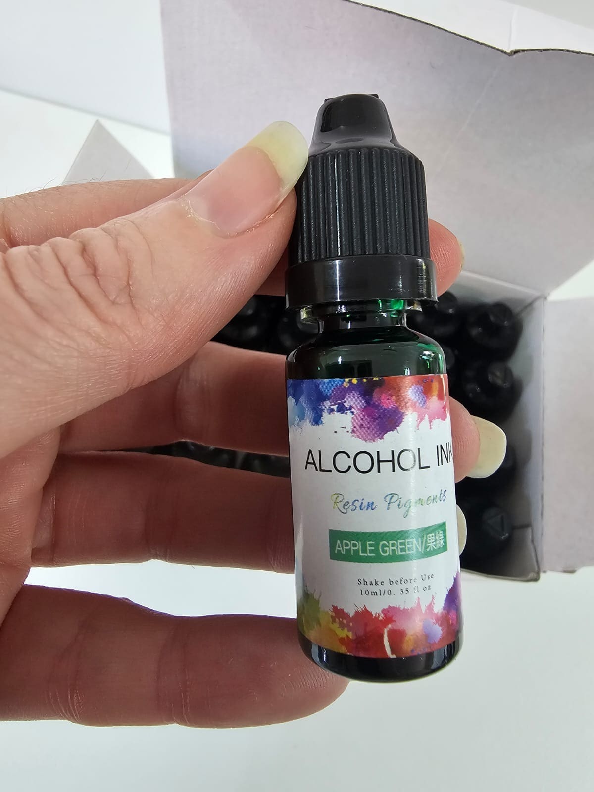 Alchololo Ink10 Resin Supplies : 24color 10ml Alcohol Ink Diffusion Resin Pigment Set