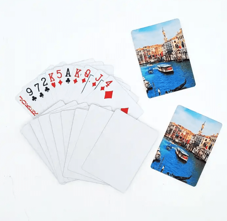 Direct UV Print : 54 Playing Cards + Box