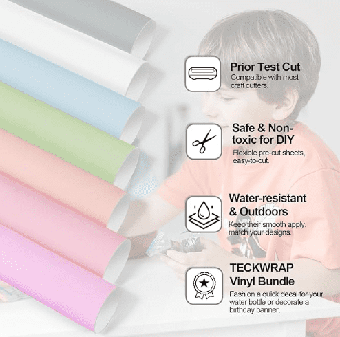 Techwrap How to use2 Teckwrap : Permanent Precious Metal (Gold, Silver & Rose Gold) (30 by 30cm)