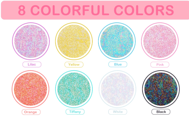 Colourful Pearl2 Teckwrap : Colour Pearl Adhesive Range (30 by 30cm)