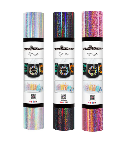 GlitterMermaid Teckwrap : Glitter Mermaid Adhesive Range (30 by 30cm)