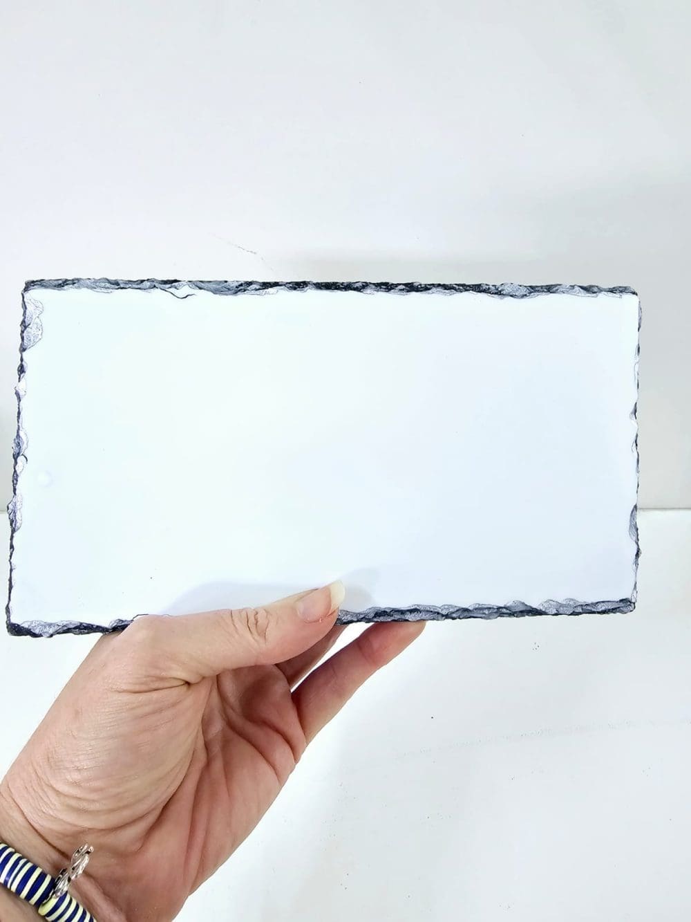 Sublimation Blanks : Matte Slate stone, Large Rectangle (21.5by 11.5cm) Sublimation (ZZ)