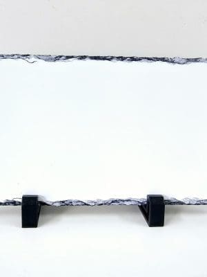 Sublimation Blanks : Matte Slate stone, Large Rectangle (21.5by 11.5cm) Sublimation (ZZ)