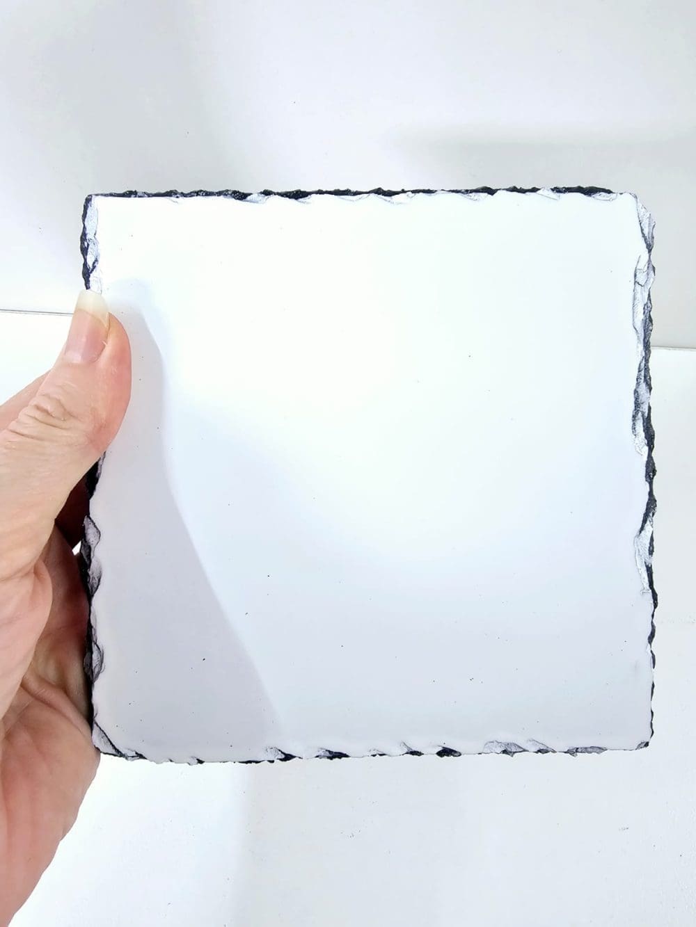 Sublimation Blanks : Matte Slate Stone, Small Square (13.5cm) for Sublimation (ZZ)