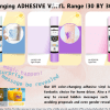 UV Colour Changing AdeVinyl Teckwrap : Permanent UV Colour Changing Adhesive Vinyl Range (30 by 30cm)