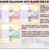 Teckwrap : UV Glitter Colour Changing HTV Range (30 by 30cm)