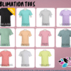 KiddiesCardNew Sublimation Blanks : Kiddies Crew Cut Polyester Tshirts (Age 7 to 14)