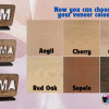 MomCombined2 Laser Sublimation Blanks : MOM, MAMA or MAMMA Sublimation & Veneer Plaque with Stand