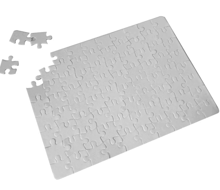 Puzzels Sublimation Blanks : Various Cardboard Glossy Puzzle