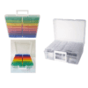 Arts & Crafts : 17 Piece Storage Container with 16 Inner Cases Plastic Storage Boxes with handle