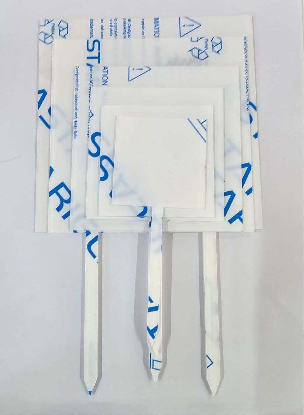 Cake Topper Square All 3D UV Prints : Direct UV Print to CLEAR Square Cake Toppers (8, 10, 12, 15, 18, 20cm)