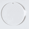 Laser Acrylic Shapes : CLEAR Circle 4, 5 & 6cm Acrylic Keychain Disc (1.5, 2, 3 & 5mm) + 30mm Silver Split Keyring