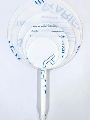 Circle Cake Topper All 3D UV Prints : Direct UV Print to CLEAR Circle Cake Toppers (8, 10, 12, 15, 18, 20cm)