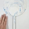Circle Cake Topper All.2 Laser Acrylic Shapes : CLEAR Circle Cake Toppers (8, 10, 12, 15, 18, 20cm)