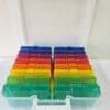 Arts & Crafts : 17 Piece Storage Container with 16 Inner Cases Plastic Storage Boxes with handle