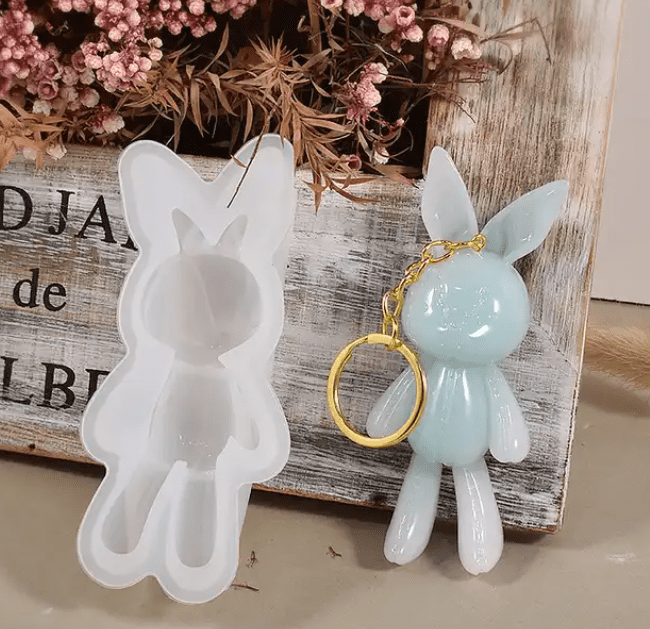 BunnyMould_Standing Silicone Moulds : Bunny Silicone Moulds