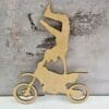 Laser DIY Wall Art : MDF Bike BMX (3mm or 6mm)