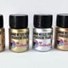 Resin Supplies : Shimmer Metallic Pigment Pearlescent Powder Set (4 Colours)