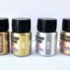 Resin Supplies : Shimmer Metallic Pigment Pearlescent Powder Set (4 Colours)