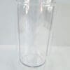 16oz Snow Globe Libby2 Libbey : 16oz Clear DIY Double Walled Snow Globe Acrylic Libbey with pre-drilled hole + plug