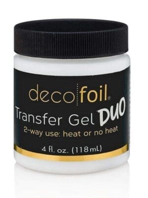DecoFoilTransferGelDUO2 Arts & Crafts : Deco Foil Transfer Gel Duo (2-way use heat or no heat)