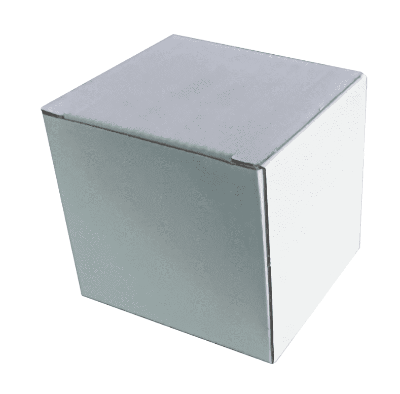 Packaging : 11oz White Cardboard Empty Mug Box