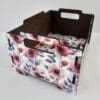 MDF Floral Stackable box 2 Laser Sublimation Blanks : Super Glossy 3mm Sublimation Stackable Box (Single & Double Sided)