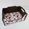 MDF Floral Stackable box 3 Laser Sublimation Blanks : Super Glossy 3mm Sublimation Stackable Box (Single & Double Sided)