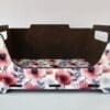 MDF Floral Stackable box 4 Laser Sublimation Blanks : Super Glossy 3mm Sublimation Stackable Box (Single & Double Sided)