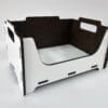MDF STACKABLE bOX Laser Sublimation Blanks : Super Glossy 3mm Sublimation Stackable Box (Single & Double Sided)