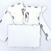 MDF Stackable box 5 Laser Sublimation Blanks : Super Glossy 3mm Sublimation Stackable Box (Single & Double Sided)