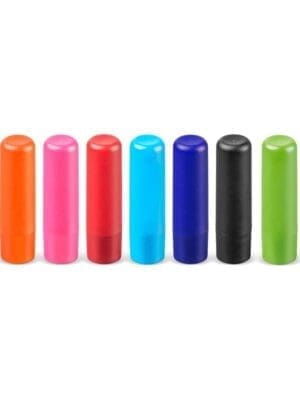Plain Ranged Lip Balms Vinyl & UV Stickers : Various Coloured Ranged Lip Balms (AMR IDEA-0269)