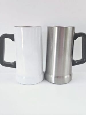 23oz German Mug For Sublimation Sublimation Blanks : 23oz Steel Sublimation Beer Mugs