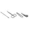 4-Piece Clear Manicure Tools Only Manicure Set : 4-Piece Clear Manicure & Pedicure Set (CODE: GIFT-9982)