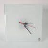 Sublimation Blanks : Glossy Tile Glass Clocks For Sublimation (20 by 20cm)