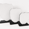 Laser Sublimation Blanks : 3mm Super Glossy Sublimation MDF Shield Style Award/Trophy (Small, Medium & Large)