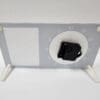 Glass Photo Frame Clock Back Sublimation Blanks : Rectangular Mirror Glass Clocks For Sublimation (Includes a Photo Frame)