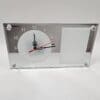 Glass Photo Frame Clock Front Sublimation Blanks : Rectangular Mirror Glass Clocks For Sublimation (Includes a Photo Frame)