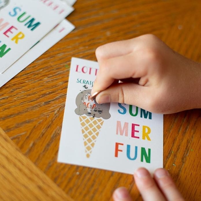 Arts & Crafts : Silhouette Scratch off Stickers Sheets (Silver)