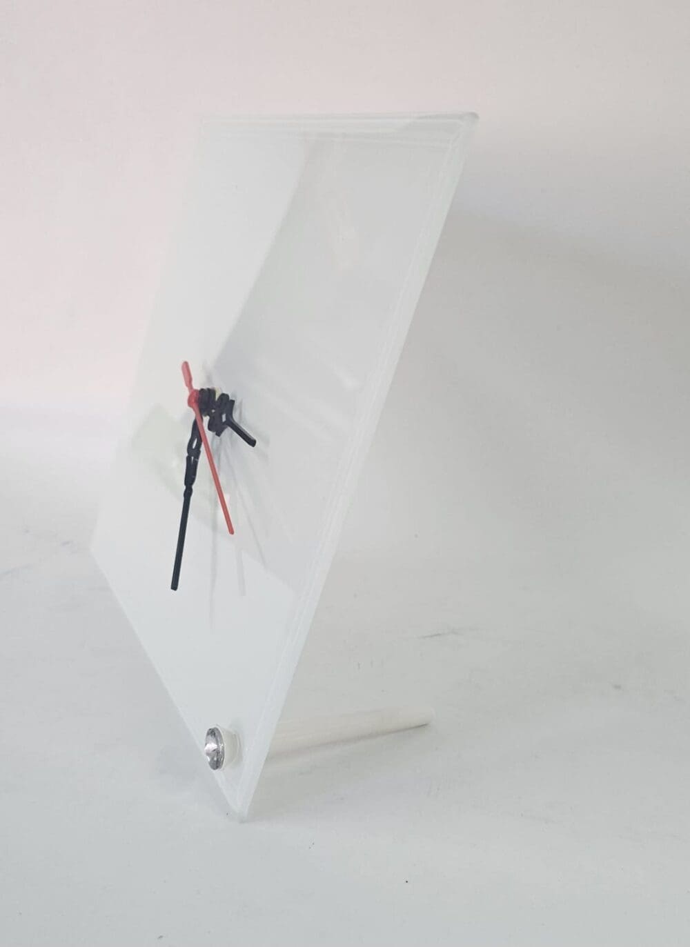 Sublimation Blanks : Glossy Tile Glass Clocks For Sublimation (20 by 20cm)
