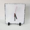 Stone Clock Front Sublimation Blanks : Glossy Slate Stone Clocks For Sublimation (20 by 20cm) (TTX)