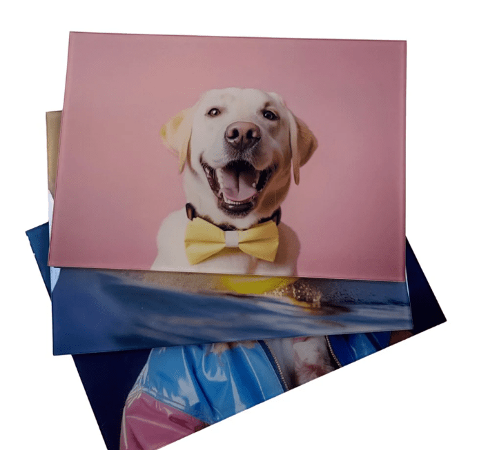 Sublimation Acyrlic4 Laser Sublimation Blanks : 3mm or 4mm Subli-Acrylic Boards (13cm by 25cm)