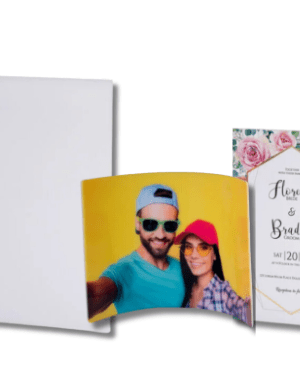 Sublimation Blanks : 3mm White Sublimer A6 Photo Card