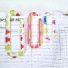 PaperClip Bookmark2 Laser Sublimation Blanks : 3mm Subli-acrylic Paper Clip Bookmark (5 sizes)
